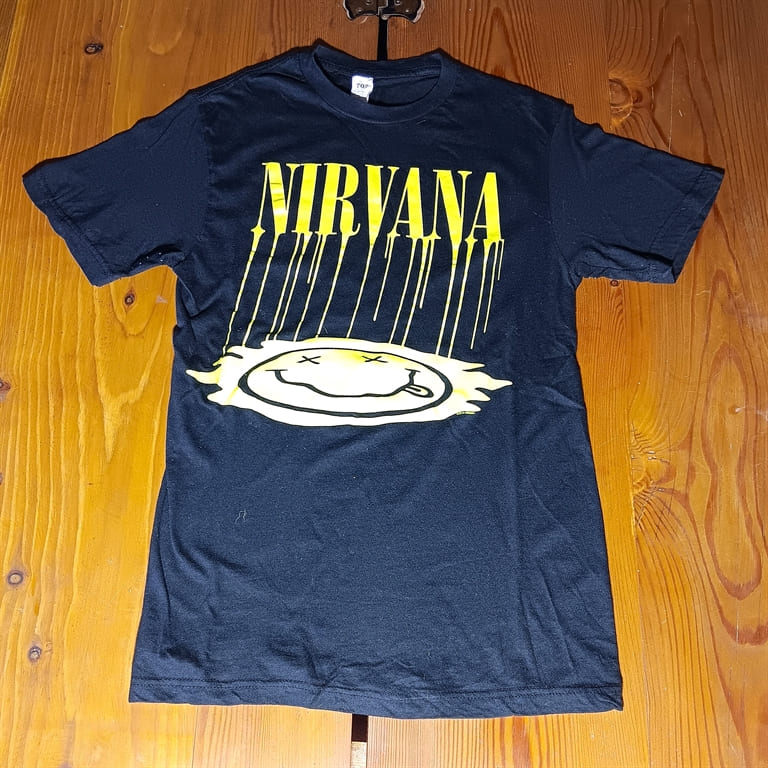 T SHIRT ROCK NIRVANA TG M